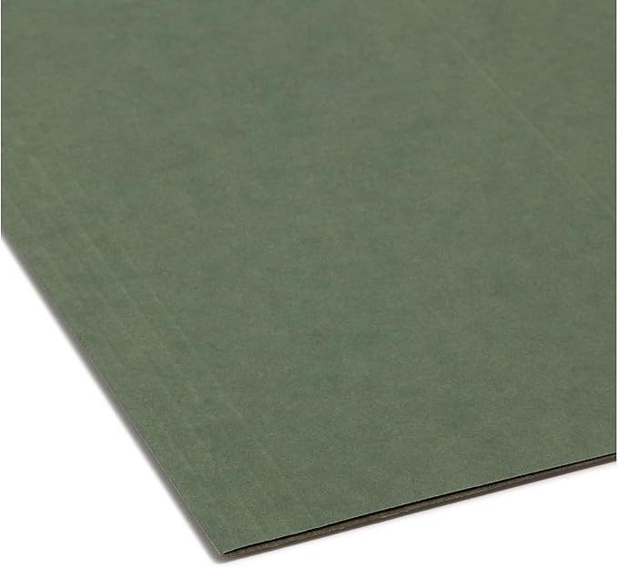 Smead Hanging File Folder, No Tabs, Legal Size, Standard Green, 25 per Box - Image 4