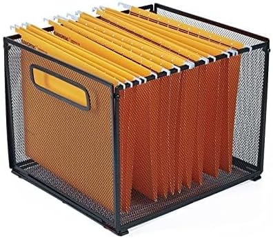 SETTFRFE Letter Size Hanging Folder Organizer, Metal Mesh Hanging File Folder - Image 2
