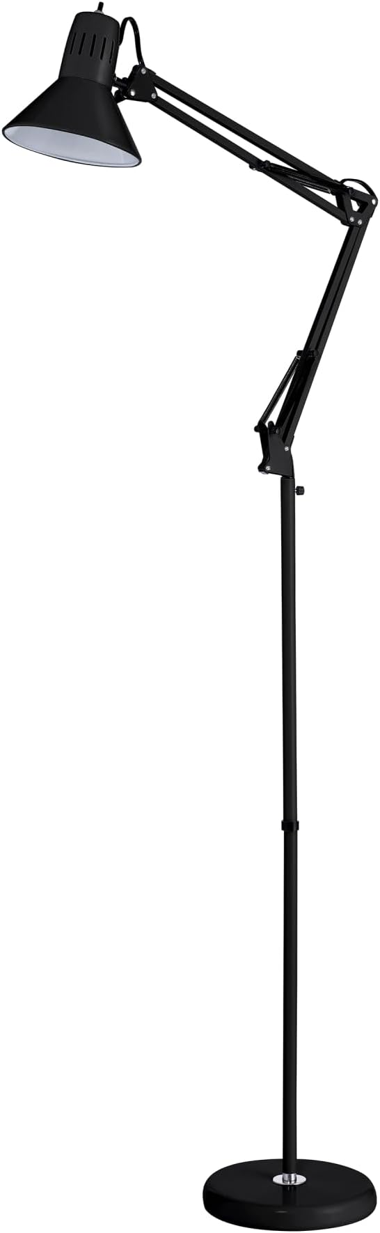 Bostitch Office VLF100F Swing Arm Metal Floor Lamp, Includes Replaceable LED by BostitchOfficeProducts