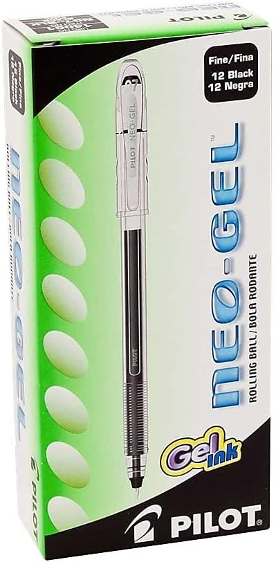 PILOT Neo-Gel Roller Ball Stick Pens, Fine Point - Image 2