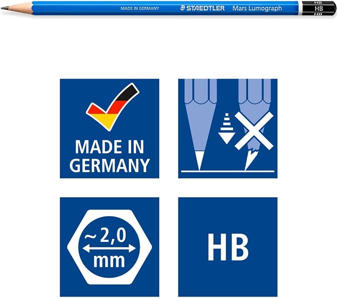STAEDTLER Mars Lumograph Art Drawing Pencils – Sustainable, Break-Resistant - Image 8