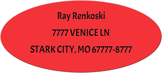Made in USA Custom Return Address Stickers Labels Customized Mailing Label by HOOKAH+SUN