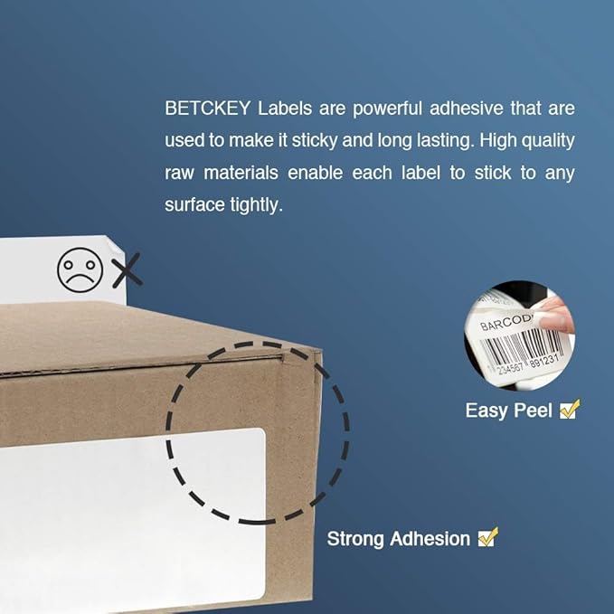 BETCKEY - Compatible Address Labels Replacement - Image 4