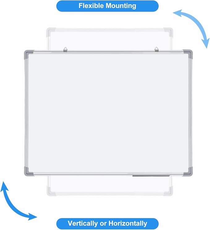 Tinlade 6 Pack Magnetic Dry Erase Whiteboard Message Presentation White Board - Image 6