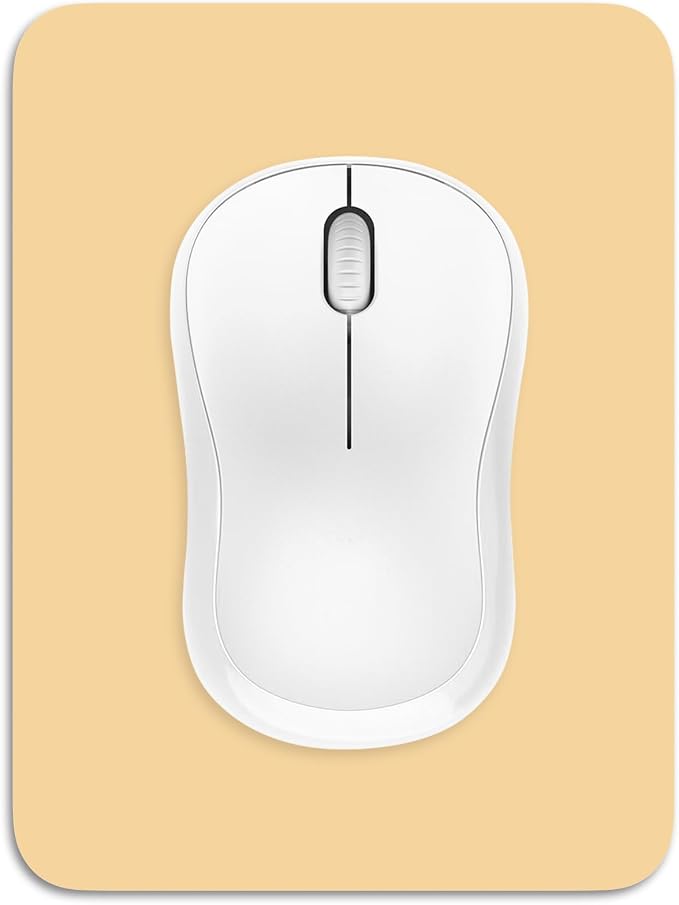 Dapesuom Small Mouse Pad, 6 x 8 Inch Thick Rubber Premium-Textured Non-Slip by Unknown