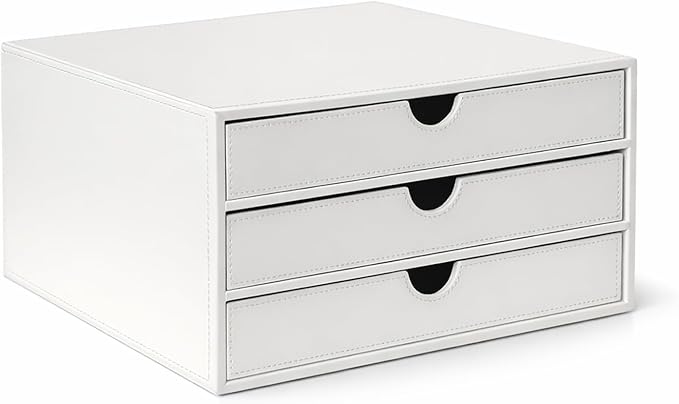 UnionBasic Document Organizer, 3-Drawer File Cabinet Document Storage Box by UnionBasic