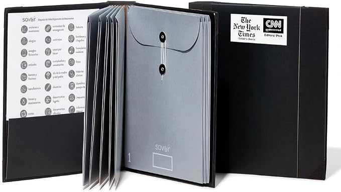 Savor | Edición Actualizada 2025 El Folio® Organizador de Documentos en by Savor