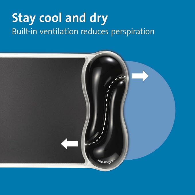 Kensington Duo Gel Wave Mouse Pad & Wrist Rest - Image 4