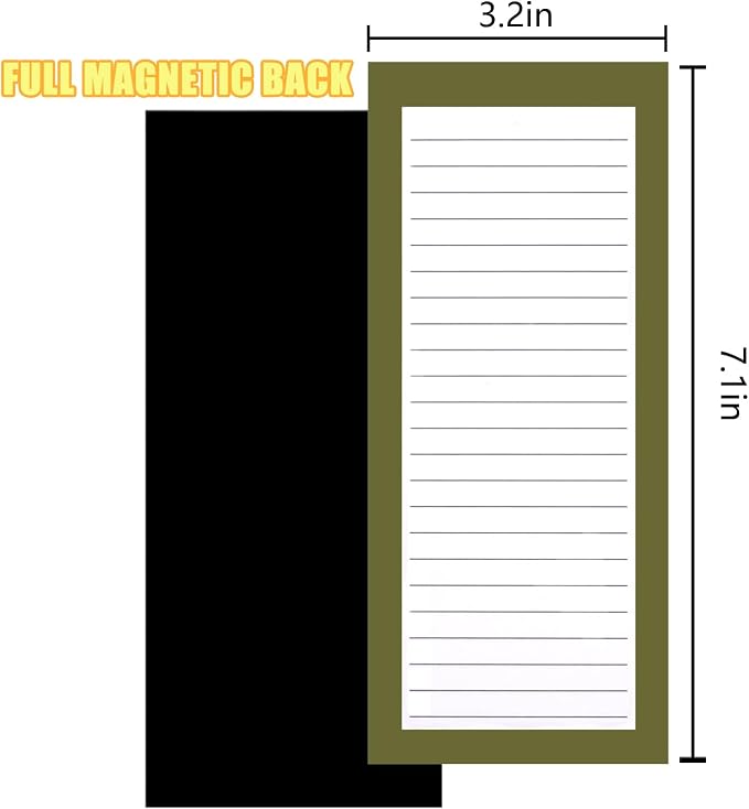 FLIPPED 4 Pack Magnetic Notepads - Image 5