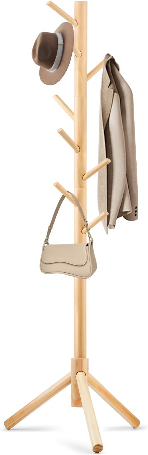 WANGMUXIA Coat Rack, Freestanding Coat Rack by WANGMUXIA