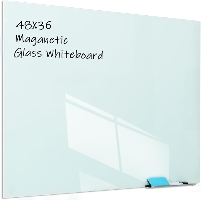 JYYPWB Glass Magnetic Dry-Erase Board by JYYPWB