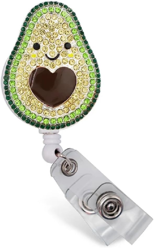Outside the Box Sparkle and Shine Novelty Retractable Badge Reel ID Holder by Unknown