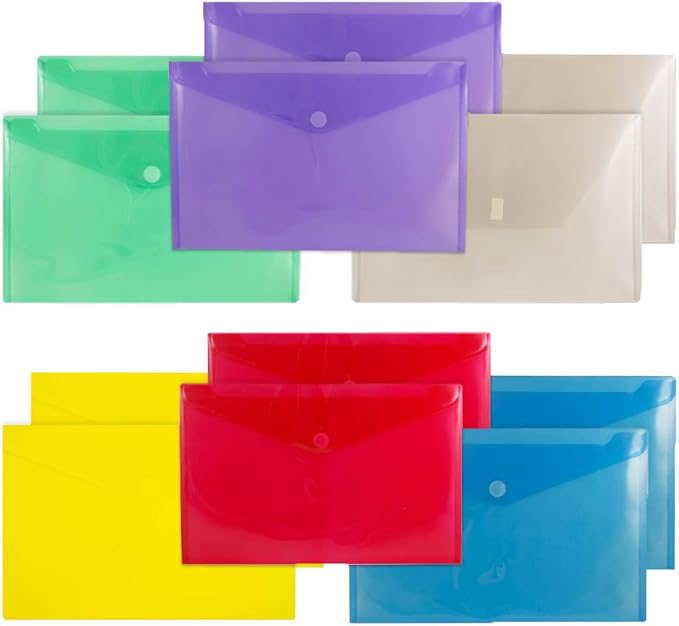 JAM PAPER Plastic Envelopes by JAMPaper