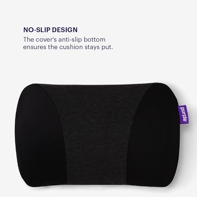 Purple Back Cushion, Lumbar Support Pillow - Image 6