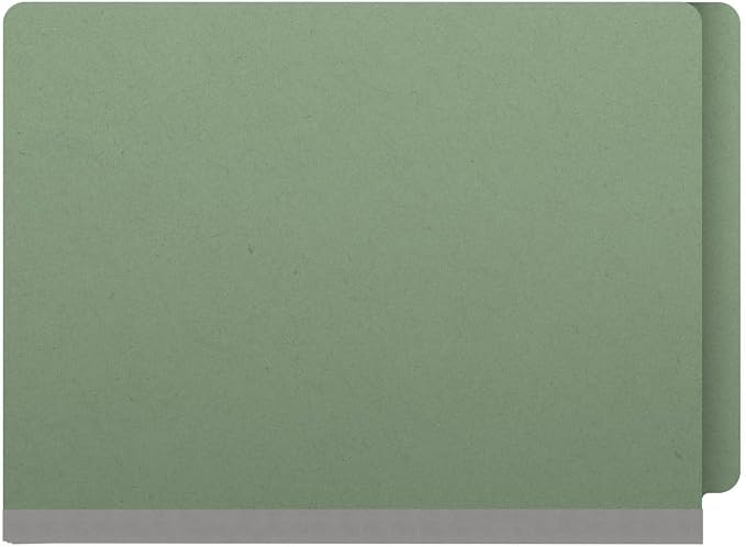 Ecom Folders End Tab Pressboard Classification Folders | Letter Size 25 Pt Stock - Image 3