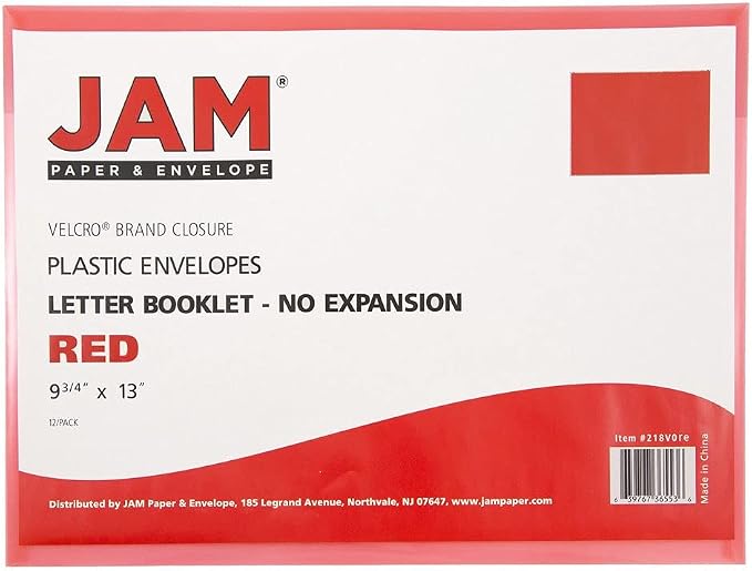 JAM PAPER Plastic Envelopes - Image 3