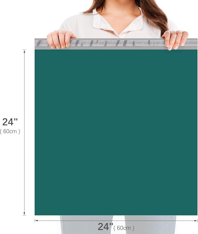 Fuxury Large Poly Mailers 24x24 Inch 100 Pcs, Waterproof Shipping Bags - Image 2