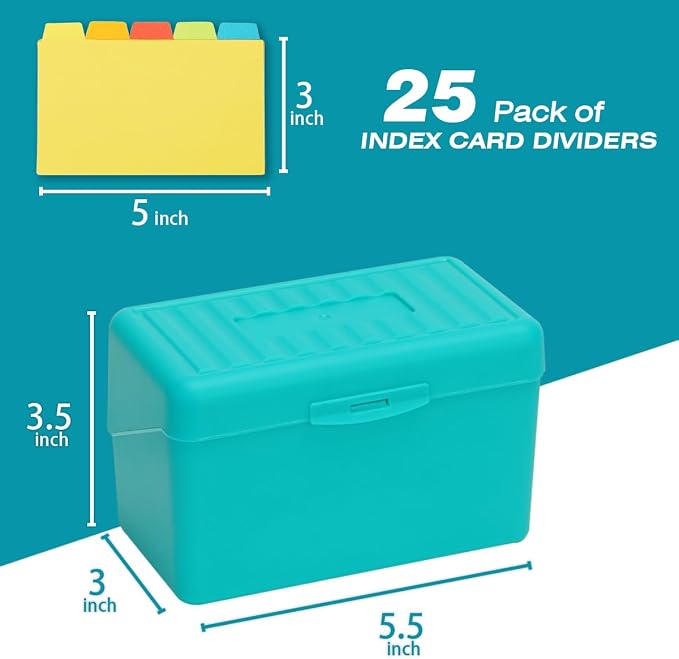 H4D Index Card Holder 3x5 Inches - Image 3