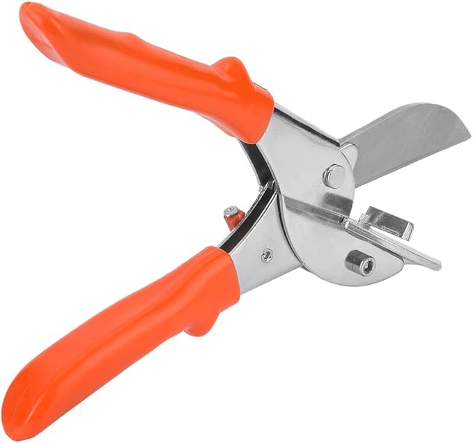 Garosa Miter Shear Multifunctional Trunking Trim Cutter 45 to 135° Angle Adjustable Quarter Round Cutting Tool Trunking Tube Trim Scissor for Angular Cutting Moulding Trim-DeskLoop Office