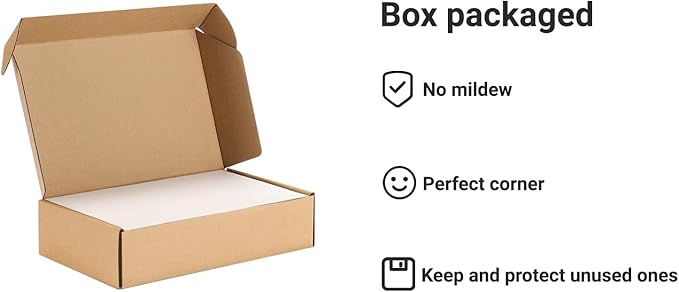 25 Pcs Book Board, Binder Board, Cover Board, Heavy Duty Chipboard for Book Binding, DIY Cardboard (White, 5.5 x 8.5 Inch 80PT)-DeskLoop Office