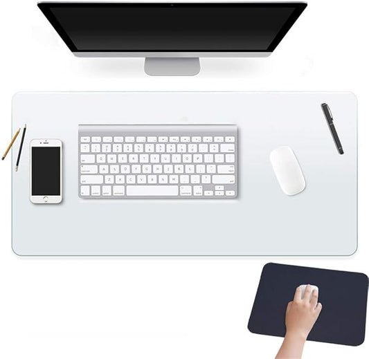 Clear Desk Pad Blotter Office Table Protector on Top of Desks by EasyEasyLife