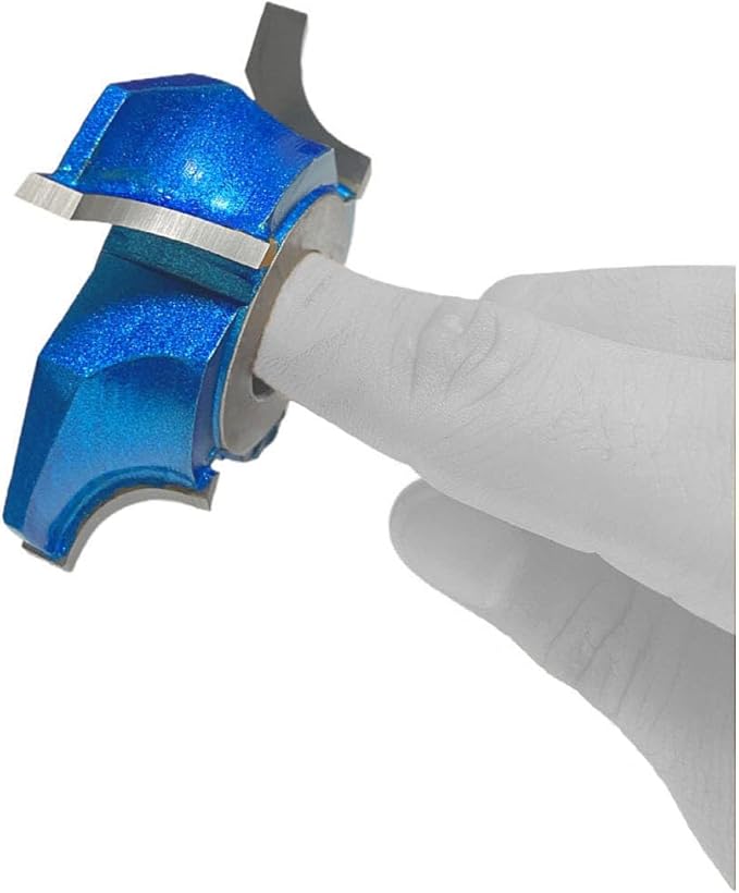 1/4 Round Shaper Cutter, Carbide Tipped, 3/4", 1", 1-1/4" Corner Round, Heavy-Duty, Customizable Radius & Bore-DeskLoop Office