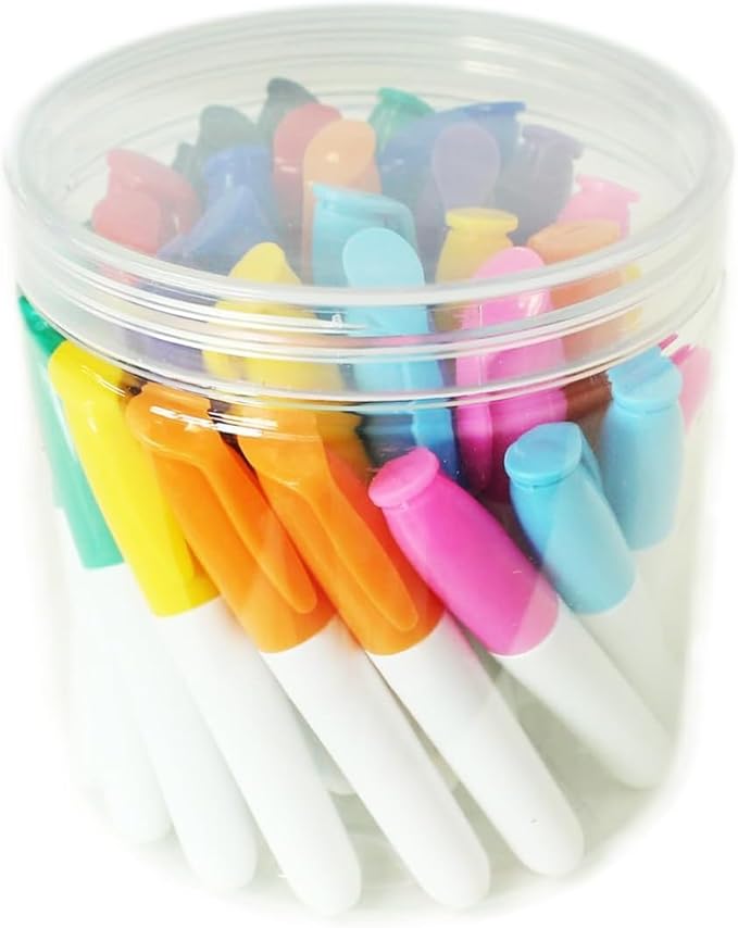 SKKSTATIONERY 36-Pcs Mini Dry Erase Markers, Marker Pens 3.5'' - Image 6