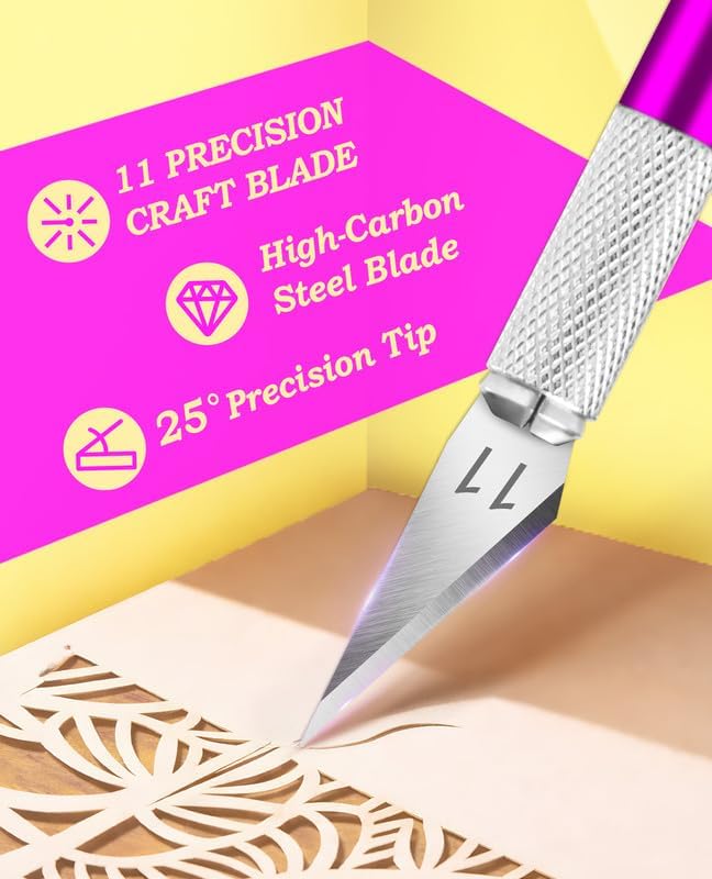DIYSELF Exacto Knife Set, Hobby Knife Kit - Image 3