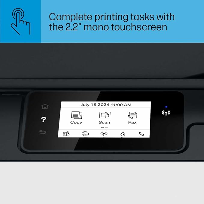 HP Smart -Tank Plus 651 Wireless All-in-One Ink -Tank Printer, up to 2 Years of Ink in Bottles, Auto Document Feeder, Mobile Print, Scan, Copy,, Fax, Works with Alexa (7XV38A)-DeskLoop Office
