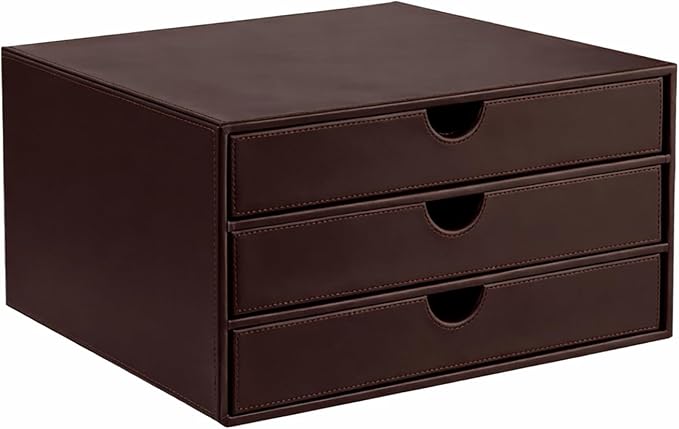 UnionBasic Document Organizer, 3-Drawer File Cabinet Document Storage Box by UnionBasic