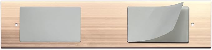 10 Pack Aluminum Name Plate Holders - Image 6