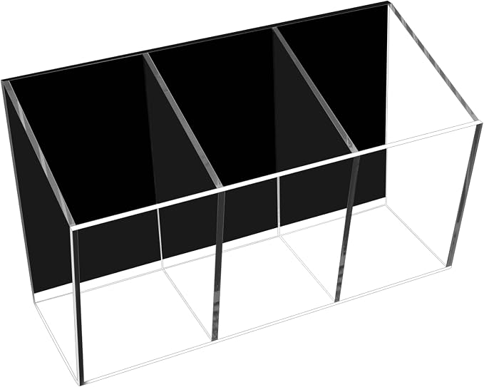 VACONICO Magnetic Pen Holder, Acrylic Dry Erase Marker Holder, Large Capacity by VACONICO