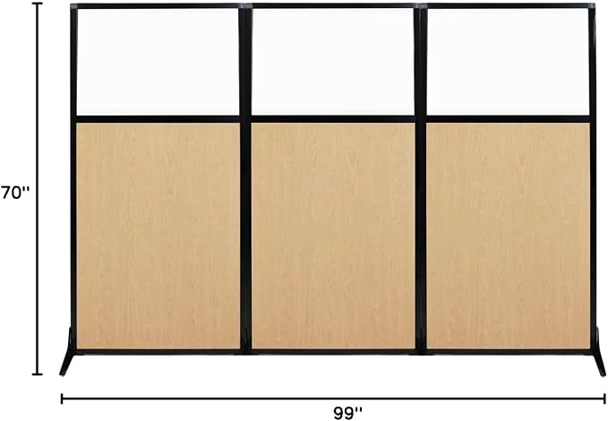 Versare Workstation Partition | Portable Wall Divider | Modern Office Cubicle | - Image 8