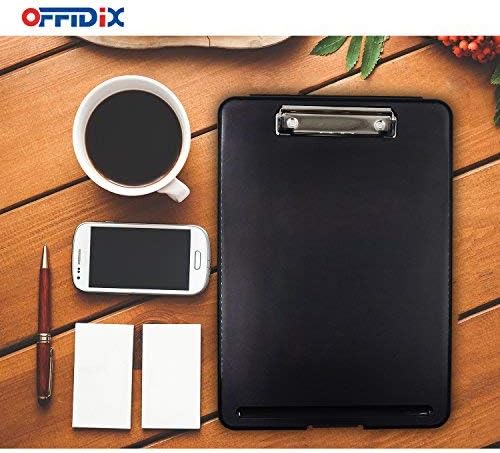 OFFIDIX Clipboard Storage Box, Plastic Paper Holder Storage Clip Board Ideal - Image 7