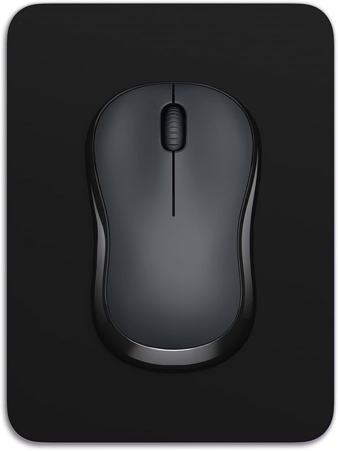 Dapesuom Small Mouse Pad, 6 x 8 Inch Thick Rubber Premium-Textured Non-Slip by Unknown