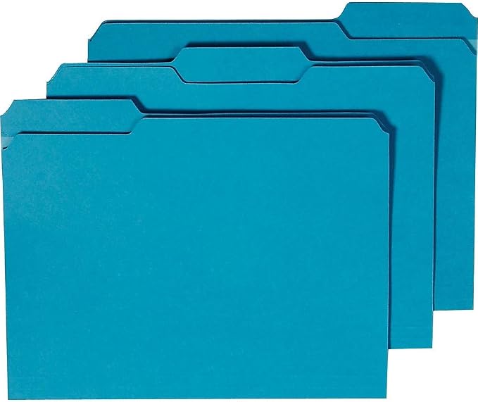 Staples Reinforced File Folders, Letter Size, 1/3‑Cut Tabs, Heavy‑Duty - Image 9