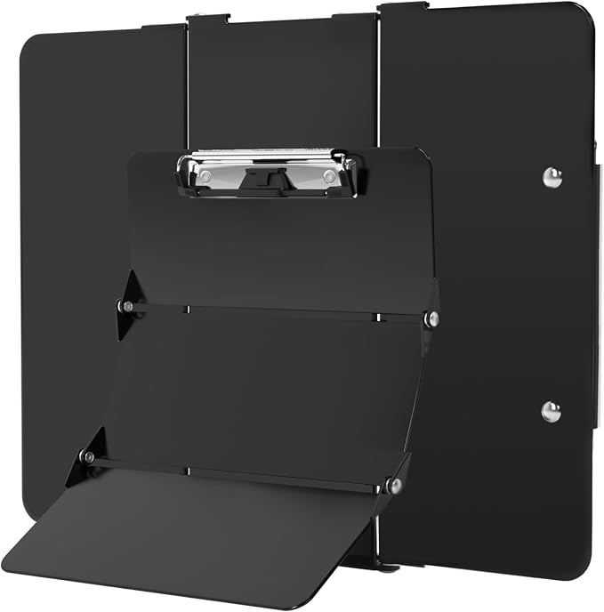 Clipboard Foldable Without Edition Cheat Charts, 3 Layers Aluminum, Nurse Board by HOZOLNursingClipboard