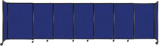 Versare Straightwall Sliding Portable Wall Partition | Freestanding Office by VERSARE