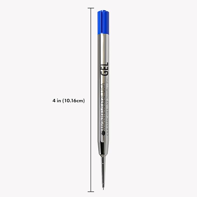 Monteverde Capless Gel Refills to Fit Parker-Style Ballpoint Pens, 0.5mm Extra - Image 3