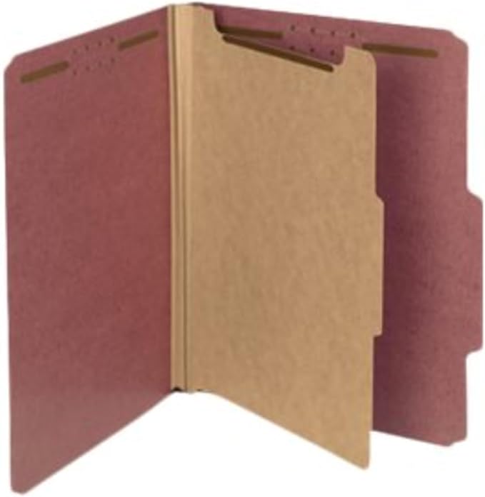 Smead Value Filing 100% Recycled Pressboard Classification File Folder - Image 6