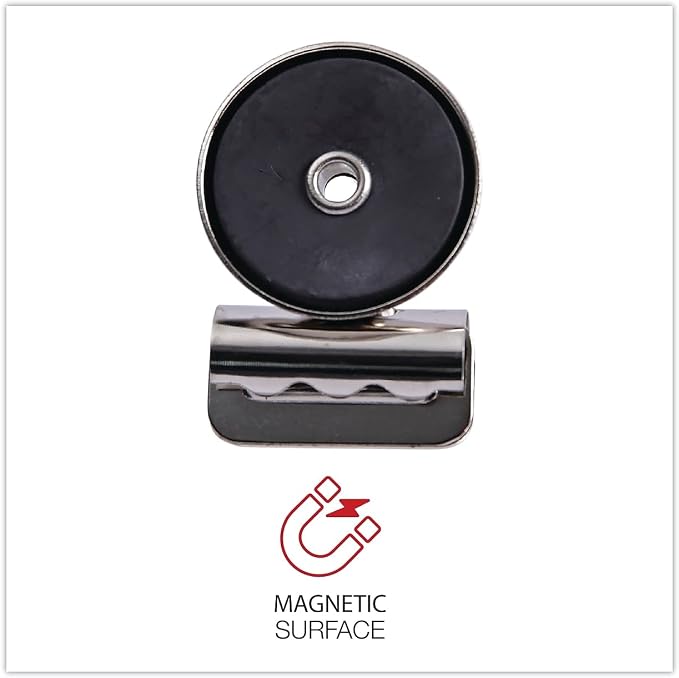 Universal 31260 Bulldog Magnetic Clips, 7/16-Inch Capacity, 1 1/4-Inch Wide - Image 5