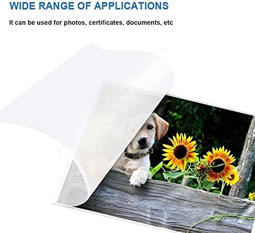 Immuson Thermal Laminating Pouches 8.9 x 11.4, 5 Mil Thickness, Crystal Clear Finish, 100 Pack-DeskLoop Office