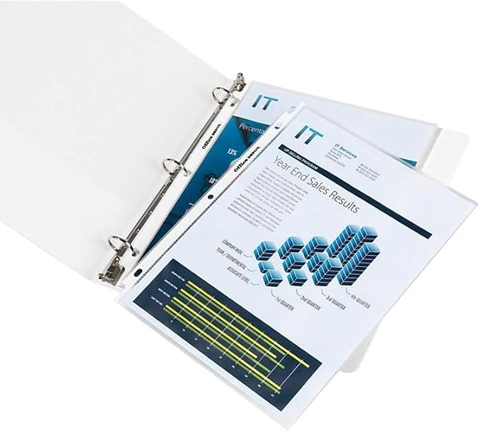 Office Depot Heavyweight Non-Glare Sheet Protectors, 8 1/2in. x 11in. - Image 5