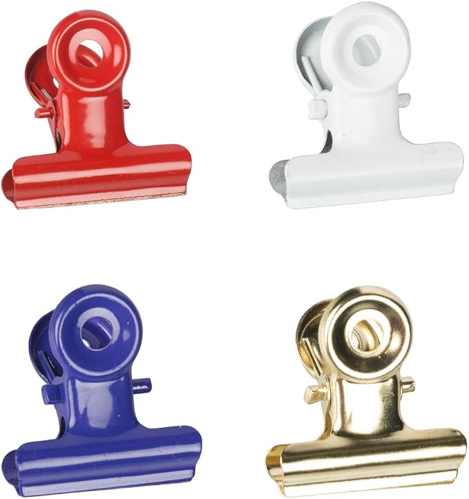 JAM PAPER Metal Bulldog Clips Combo Pack by JAMPaper