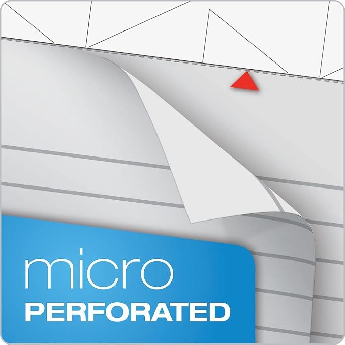 Tops Prism Writing Pads, 8-1/2" x 11-3/4", Legal Rule, Perforated, 50 Sheets - Image 7