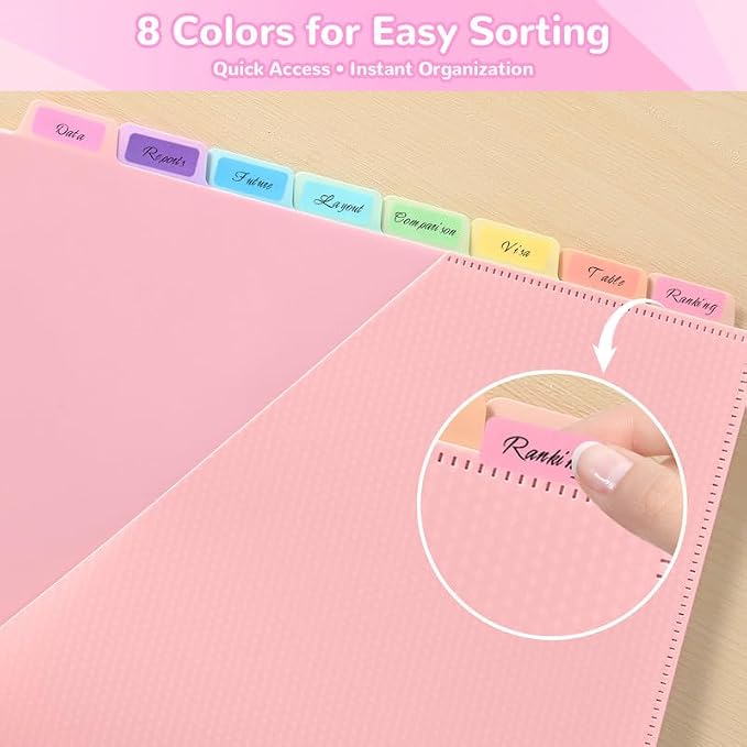 SUIN 8 Tab Binder Dividers - Image 6