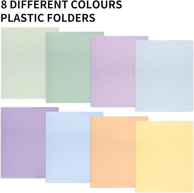 EOOUT 32pcs Plastic Folders - Image 6