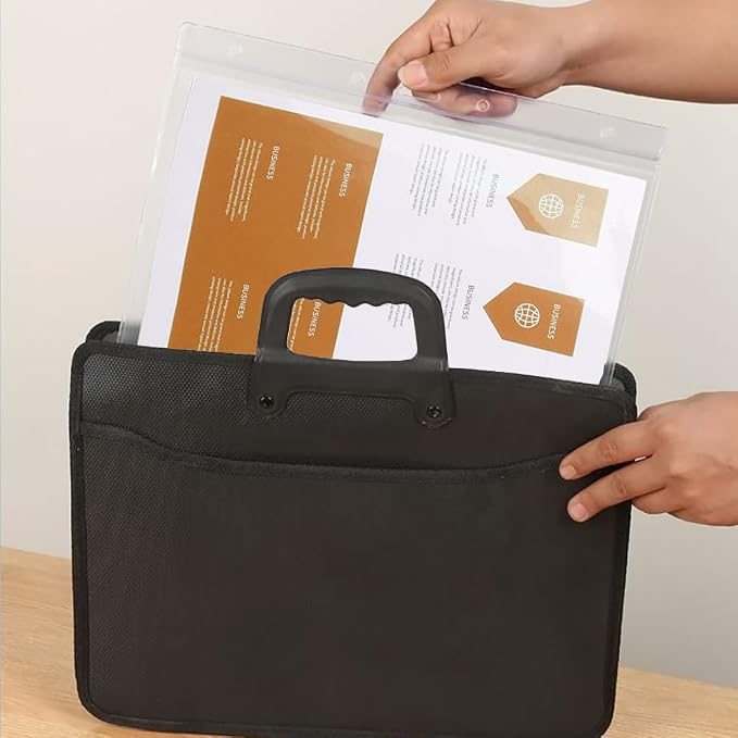 Bird Fiy Sheet Protectors 10 Pack 8.5" x 11" Waterproof Resealable Zip Wall - Image 7