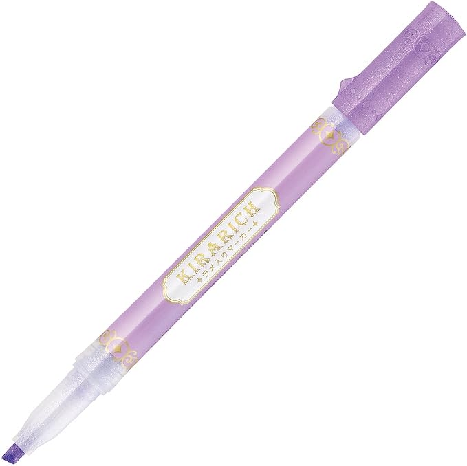 Zebra Glitter Highlighter, 5 Color Set - Image 6