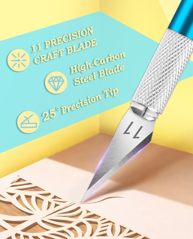 DIYSELF Exacto Knife Set, Hobby Knife Kit - Image 3